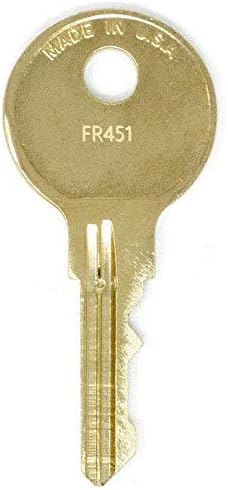 Steelcase FR451 Replacement Keys: 2 Keys