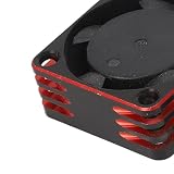 Agatige ventilateur de moteur RC 25 mm, 5 à 7,4 V, rouge photo 6