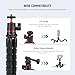 NEEWER T72 Phone Tripod with Remote Action Camera Mount Adapter Phone Holder, Mini Flexible Vlog Camera Tripod Stand Compatible with iPhone Samsung GoPro DSLR Camera, SP-04 Phone Tripod Mount Included