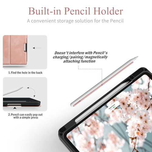 Image of Antbox Case for iPad Air 13 Inch 2026 M4 /2025 M3 /2024 M2, Pink