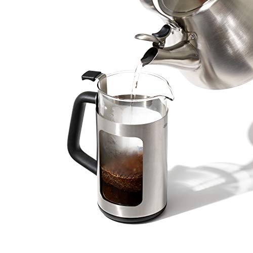 OXO Brew Stainless Steel French Press Coffee Maker – 32oz - image 9