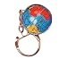 US Toy Planet Earth Theme Keychain Rings Toy (Lot of 12)