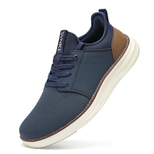 Men's Slip On Casual Fashion Shoes Easy in Dress Sneakers Comfortable Lightweight Walking Shoe