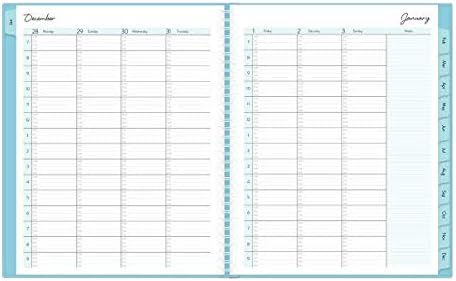 Blue Sky 2021 Weekly & Monthly Appointment Book & Planner, Soft Touch Cover, Semi Concealed Wire Binding, 8.5" x 11", Animal Mix (117902-21)