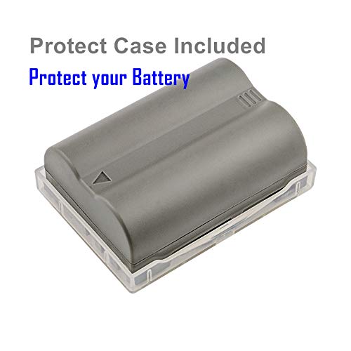 Kastar Ultra Fast Charger(3X Faster) Kit And Battery (2-Pack) For Nik En-El3E, En-El3A, En-El3, Mh-18, Mh-18A Work With Nik D50, D70, D70S, D80, D90, D100, D200, D300, D300S, D700 #TOP1