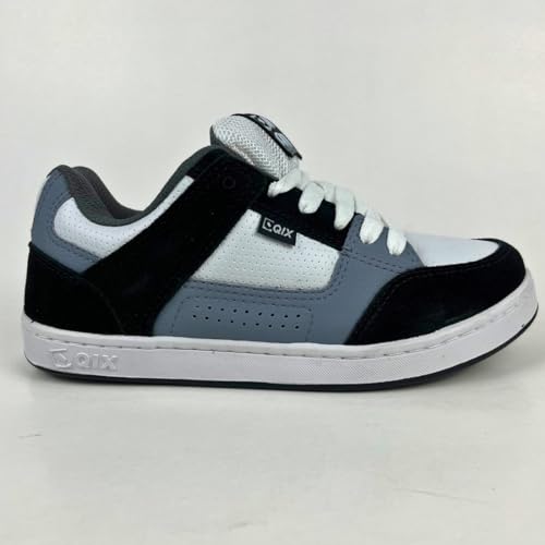 Tênis Qix Retrô Am Skate Skatista Streetrwear 52010002 Casual Unisex Cor:Cinza;Tamanho:41