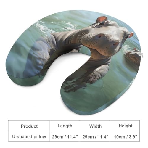 Almohada espuma viscoelástica talla única para viaje miniatura 2