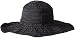 San Diego Hat Women's Packable Fashion Hat, Black, One Size