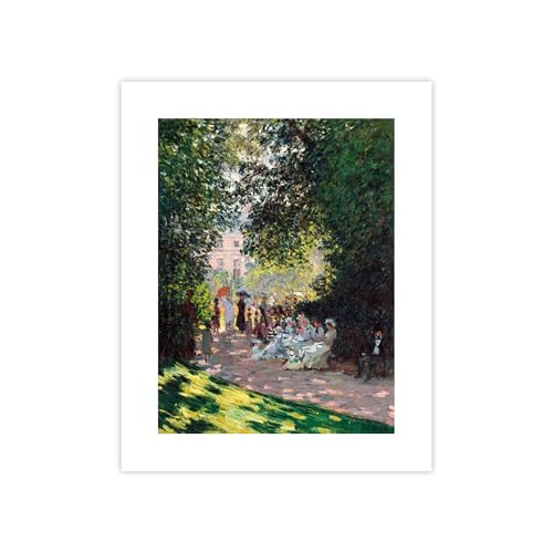 Poster Claude Monet Le Parc Monceau impression papier 80x60 cm - 2