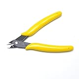 Micro Wire Cutter 1-Pack, Precision Flush Cut Nippers, Small Side Cutting Pliers for Jewelry, Electronics, 3D Printing, Plastic Models