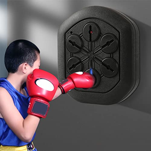 Treinador de Boxe de Música Inteligente, Máquina de Boxe de Música, Suporte de Telefone Retrátil Com