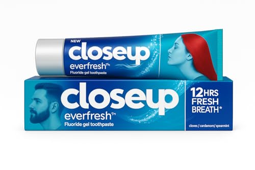 Close Up Dentifricio – Scegli tra 1 o 4 Pezzi – Varianti Eucalyptus, Menthol, Peppermint, Red Hot – Freschezza e Protezione per i Tuoi Denti e Alito – Igiene Orale Completa (1, PEPPERMIN)