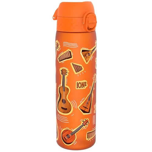 Miniatura 8 de ion8 Botella Agua, 500ml, a Prueba de Fugas, Fácil de Abrir, Cerradura Segura, Apta para Lavavajillas, Sin BPA, Asa de Transporte, Fácil de Limpiar, Neutro en Carbono, Música