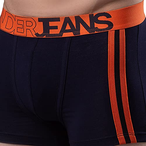 Image of Underjeans Men Cotton Blend Trunk - Pack of 2