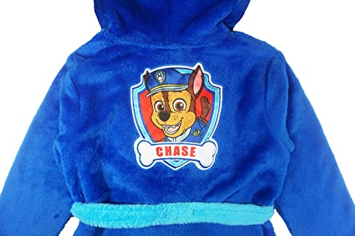 Nickelodeon Toddler Boys Paw Patrol 3D Plush Robe (3T, Chase) #TOP3
