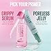 Maybelline Grippy Serum Primer, Hydrating Makeup Primer with 2% Niacinamide For Up To 24HR Make Up Wear, Clear, 1 Count