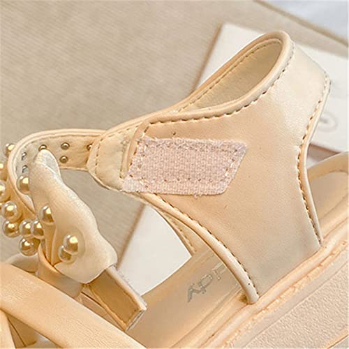 Girls Sandals Open Toe Mesh Design Sandals Bowknots Flat Sandals Summer Dress Shoes Summer Girl 5