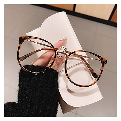 yqs Gafas de Lectura de Moda, Gafas de Metal ovaladas de Marco Integral Retro Coreano Unisex (Color : Multi-Colored, Size : +150)