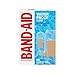BAND-AID Brand Clear Waterproof Adhesive Bandages, Sterile First-Aid for Minor Wounds, Cuts & Scrapes, Clear Bandages with a Quilt-Aid Pad to Cushion Wounds, Assorted Sizes, 60 ct