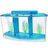 1pc Acquario Acrilico a Tre Spaccature Betta Serbatoio di Pesce Triplo Combattimento Isolamento Isolato Scatola