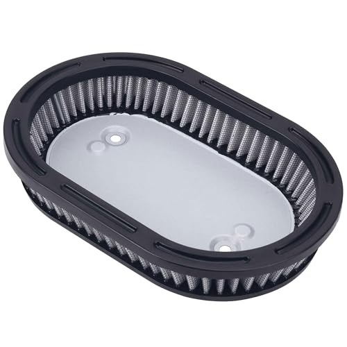 Poolter Compatible with 114/117 cubic inch M8 engines with oval air filter housings for Harley Softail Fat Boy/Heritage Classic/Breakout/Street Bob 2018–2024