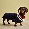 Rosewood Joules Dawson - Maglione invernale per cani di piccola taglia, lavabile, caldo e confortevole, colore: blu navy