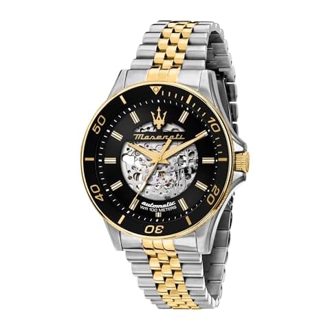 Maserati Men's Watch, Automatic, Analog, Steel Band, Sfida Collection - R8823140010 Cover