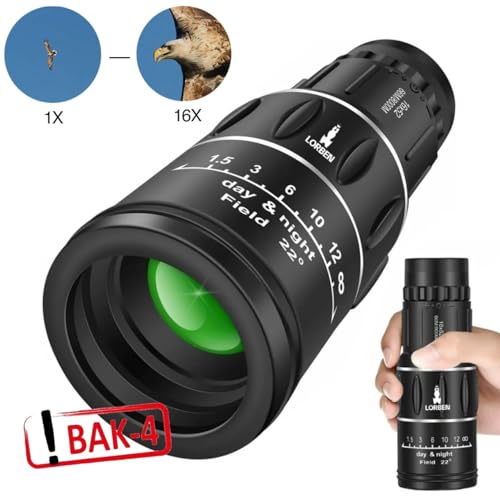 Monóculo Luneta 16x52 66/8000 Profissional Tático Telescópio GT422