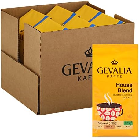 Gevalia Decaf House Blend Medium Roast Ground Coffee (12 oz Bag)