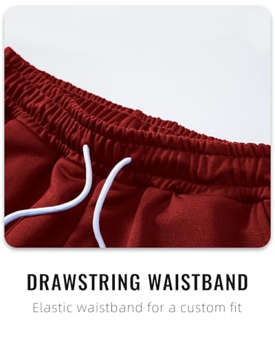 Image of Men's Cargo Sweat Shorts Casual Workout Athletic Jogger Gym SweatShorts