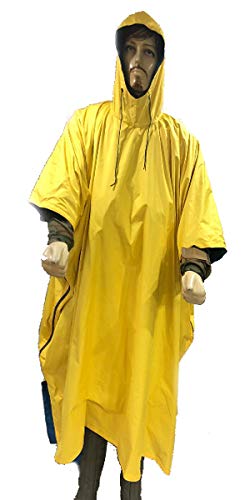 Ess Aar Enterprises Doule Layer Poncho Reversable