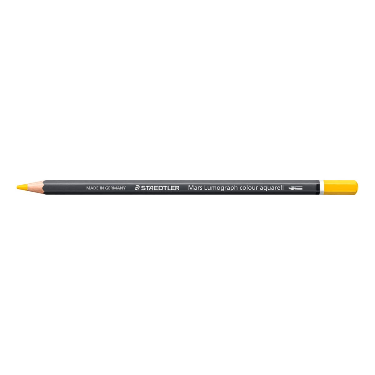 STAEDTLER Watercolour Pencil - Golden Yellow - Mars Lumograph Colour Aquarell - Pack of 6, 104-104