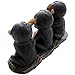 No Evil Monkeys Figurine for African Jungle Safari Decor Sculptures or Chimps Statues and Decorative Animal Lover Gifts by Home-n-Gifts
