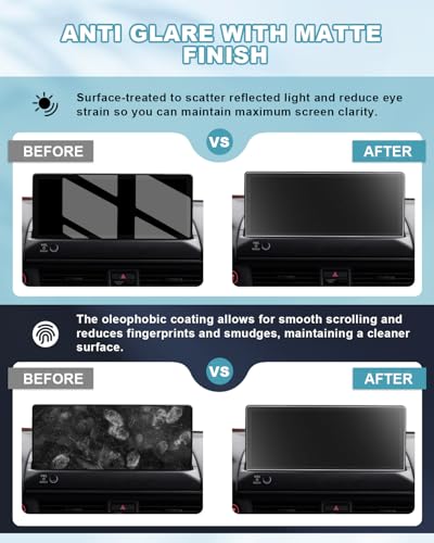 Image of CDEFG Matte Anti Glare for 2026 Honda Pilot Screen Protector 12.3-Inch Tempered Glass for 2026 Honda Pilot (Sport /EX-L /Touring /TrailSport /Elite /Black Edition) Accessories Screen Cover Anti-Fingerprint 9H