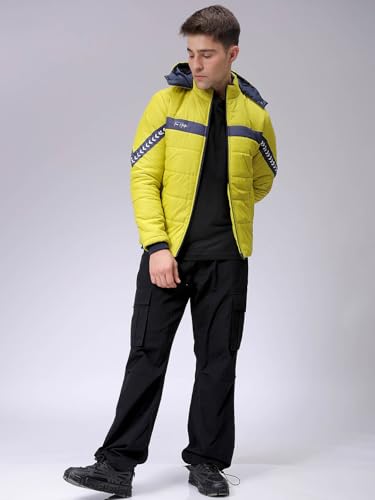 Image of The Indian Garage Co Men Slim Fit Mix & Match Puffer Jackets