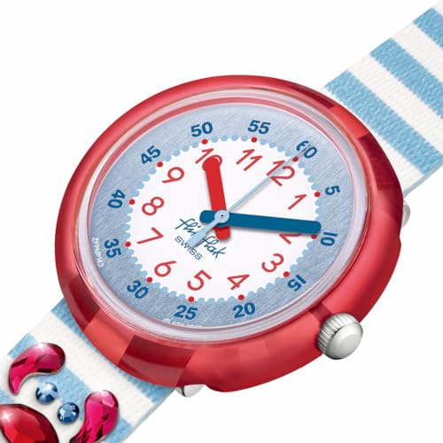 Reloj infantil FLIK FLAK Shining Crab con correa textil lavable 3