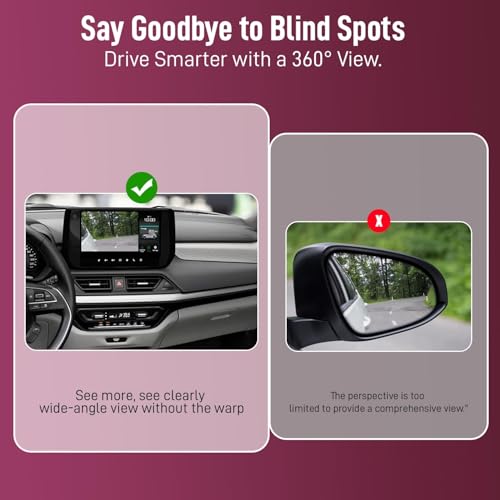 Image of 360 Car Camera System | AHD 720P /1080P Panoramic View | Night Vision | Compatible with All Android Screens | Universal Fit for All Cars | 1-Year Warranty