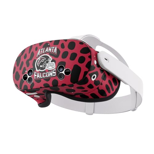 Skin Meta Quest 3S NFL Atlanta Falcons anti-rayures vinyle durable