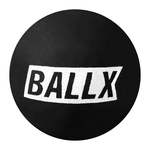 BallX® Squash Bälle Blauer Punkt XS2000 [3ER Set] - Squashbälle extra Schnell für Anfänger - Ball mit Wettkampfgröße - Langlebige Squashspiel Bälle mit Baumwollsäckchen - Squashball Set - Squash Ball