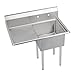 Elkay SE1C18X18-0X Stainless Steel Super Economy Sink with 1 Compartment
