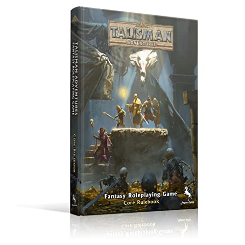 Pegasus Spiele Talisman Adventures RPG Core Rulebook – Hardcover Book