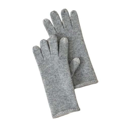Gants thermiques chauds en cachemire pour hiver et mitaines épaisses