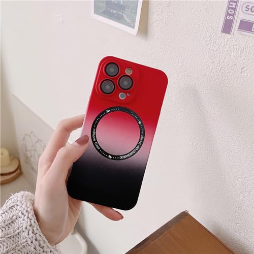 Étui magnétique dégradé poétique pour sublimer votre iPhone 13 Pro Max