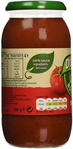 Dolmio Bolognese Smooth Tomato Pasta Sauce Jar, 500 g (Pack of 1)