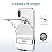 ESR Metal Kickstand Case for iPhone Xs/X, [Vertical and Horizontal Stand] [Reinforced Drop Protection] Flexible TPU for iPhone Xs/X, Jelly Clear