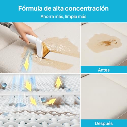 Miniatura 4 de Livatro Limpiador 500ml Para Todo Tipo De Tejidos: Sofás, Alfombras, Cortinas E Interior Del Coche