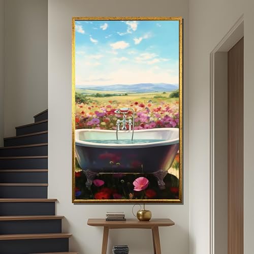Tableau sur toile grand format salon déco chambre nature