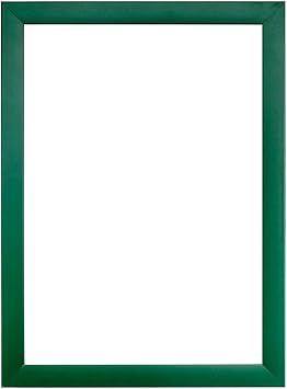 Green - A4 size - Rainbow Colour Range Picture/Photo/Poster frame with Perspex Sheet & MDF backing board
