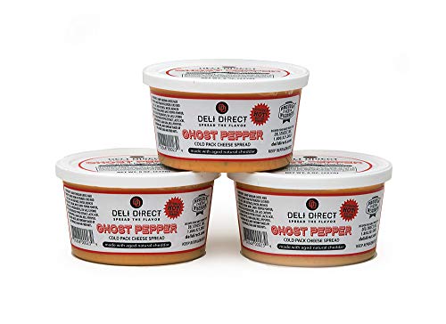 Ghost Pepper Blazzing Hot Cheese Spread (3-8oz Tubs)