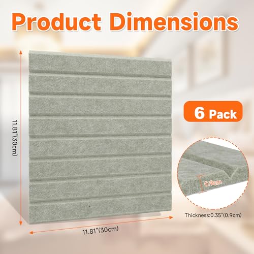 Navellon Large Splicing Felt Bulletin Board Cork Board Alternative 36" x 24" Felt Pin Board for Home Office Classroom Wall Decor Felt Wall Panel with Pushpins Tabs(Fine-Stripe 6 Pack, Light Green) - Image 2